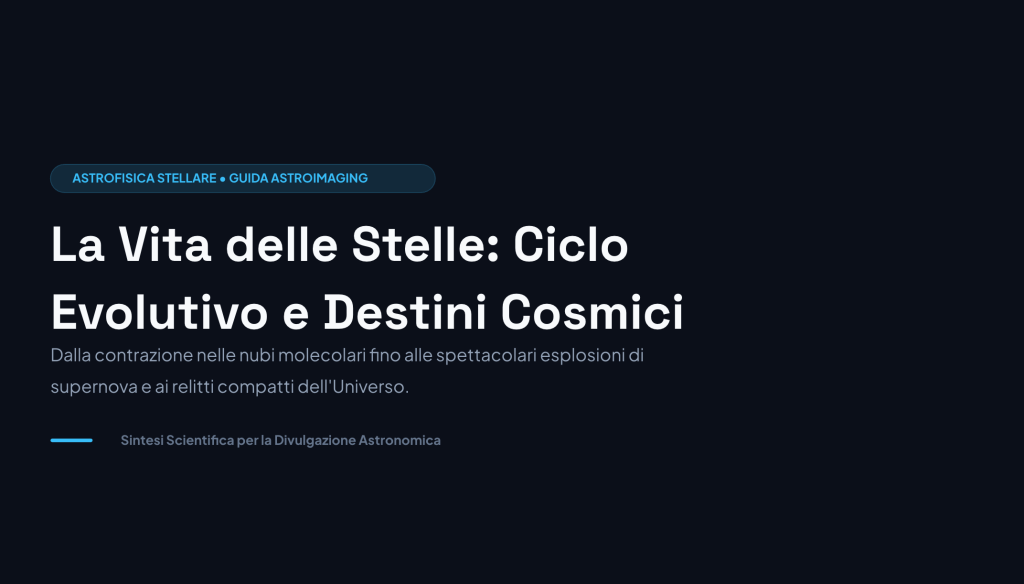 Siamo fatti di Polvere di Stelle